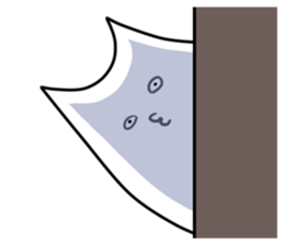 Cat...? sticker #330805