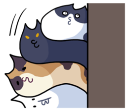 Cat...? sticker #330806