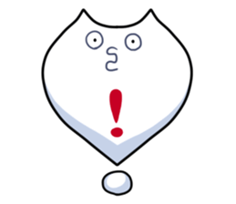 Cat...? sticker #330807