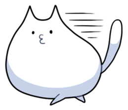 Cat...? sticker #330823