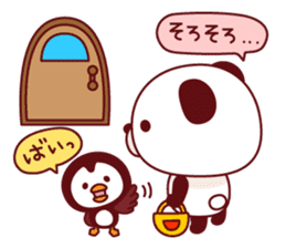Panda(pon-yan)&Puffin(Puffy)-2- sticker #330867
