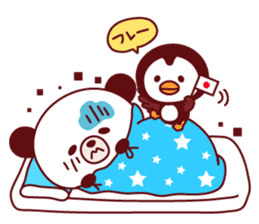 Panda(pon-yan)&Puffin(Puffy)-2- sticker #330872