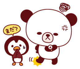 Panda(pon-yan)&Puffin(Puffy)-2- sticker #330873