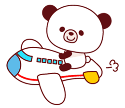 Panda(pon-yan)&Puffin(Puffy)-2- sticker #330880