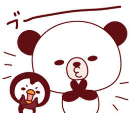 Panda(pon-yan)&Puffin(Puffy)-2- sticker #330892