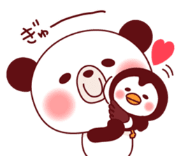 Panda(pon-yan)&Puffin(Puffy)-2- sticker #330896