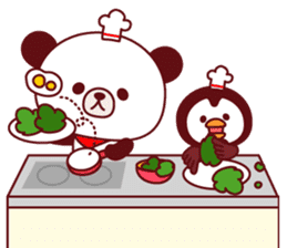 Panda(pon-yan)&Puffin(Puffy)-2- sticker #330900
