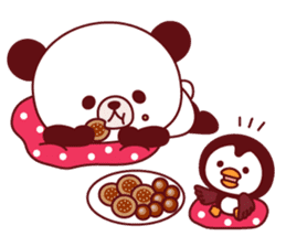 Panda(pon-yan)&Puffin(Puffy)-2- sticker #330902
