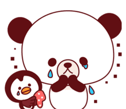 Panda(pon-yan)&Puffin(Puffy)-2- sticker #330904