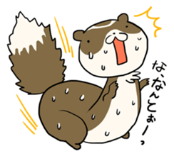 Goofy ferret TOUCH sticker #330912