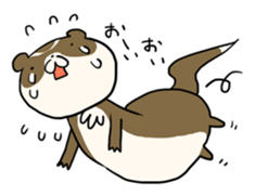 Goofy ferret TOUCH sticker #330913