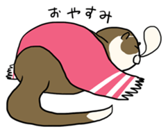 Goofy ferret TOUCH sticker #330916