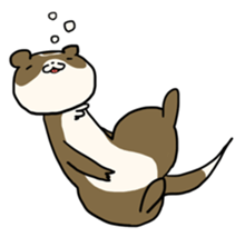 Goofy ferret TOUCH sticker #330926