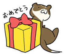Goofy ferret TOUCH sticker #330928