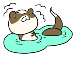 Goofy ferret TOUCH sticker #330932