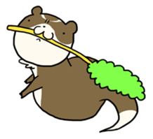 Goofy ferret TOUCH sticker #330940
