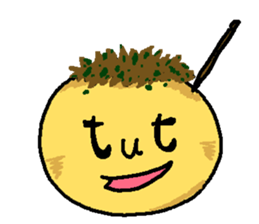 Octopus dumplings "TAKORU" sticker #331425