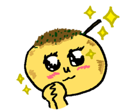 Octopus dumplings "TAKORU" sticker #331428