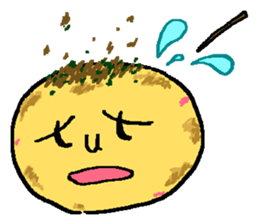 Octopus dumplings "TAKORU" sticker #331435