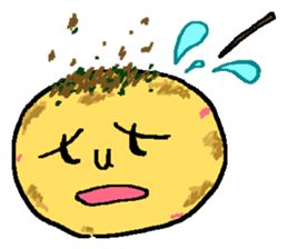 Octopus dumplings "TAKORU" sticker #331435