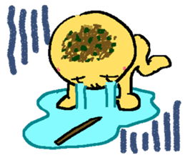 Octopus dumplings "TAKORU" sticker #331438