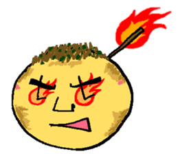 Octopus dumplings "TAKORU" sticker #331444