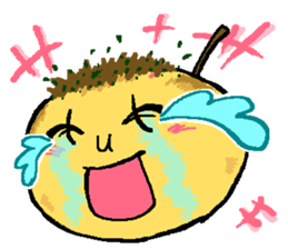 Octopus dumplings "TAKORU" sticker #331448