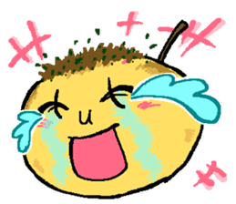 Octopus dumplings "TAKORU" sticker #331448