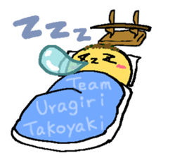 Octopus dumplings "TAKORU" sticker #331449