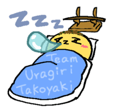 Octopus dumplings "TAKORU" sticker #331449