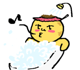 Octopus dumplings "TAKORU" sticker #331450