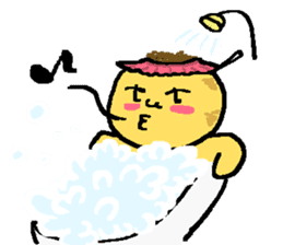 Octopus dumplings "TAKORU" sticker #331450