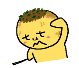 Octopus dumplings "TAKORU" sticker #331453