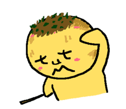 Octopus dumplings "TAKORU" sticker #331453