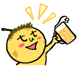 Octopus dumplings "TAKORU" sticker #331462