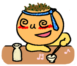 Octopus dumplings "TAKORU" sticker #331463