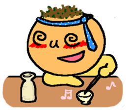 Octopus dumplings "TAKORU" sticker #331463