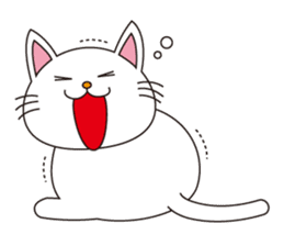 White Cat (World Version) sticker #331627