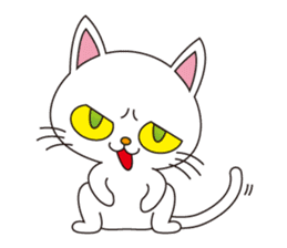 White Cat (World Version) sticker #331633