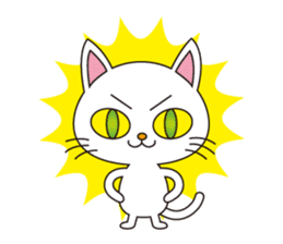 White Cat (World Version) sticker #331635
