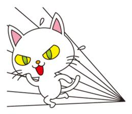 White Cat (World Version) sticker #331637