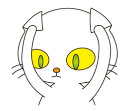 White Cat (World Version) sticker #331647