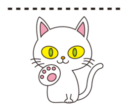 White Cat (World Version) sticker #331656
