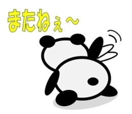 hanashi wo kiku panda sticker #331996