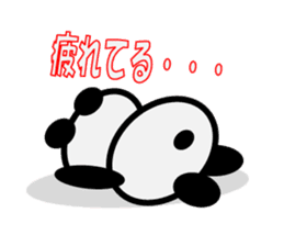 hanashi wo kiku panda sticker #332020