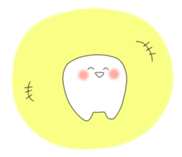 Mr.white teeth sticker #332071