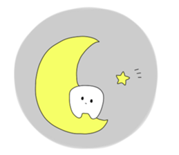 Mr.white teeth sticker #332104