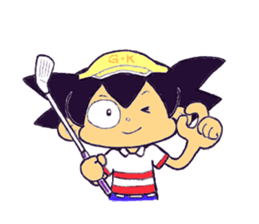 golf king sticker #332186