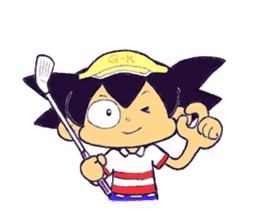 golf king sticker #332186