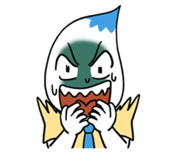 Droplets Man sticker #332317